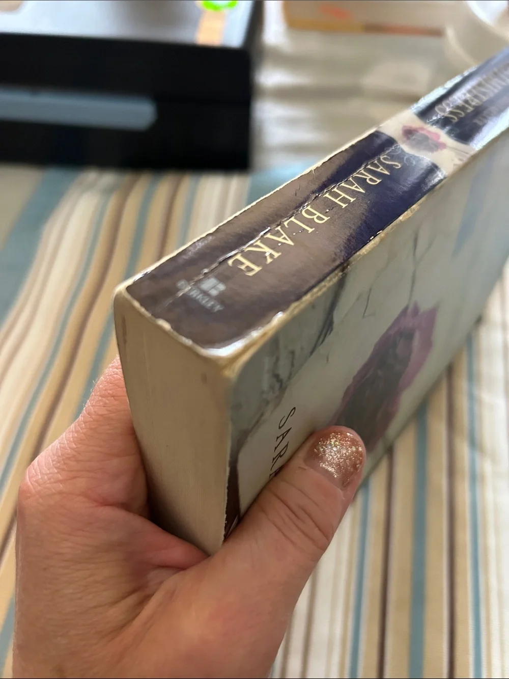The Postmistress by Sarah Blake - Purple & Cream Cover